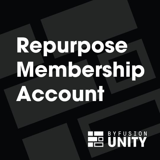 ByFusion Repurpose Membership - ByFusion Unity